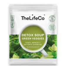 Katkısız Yeşil Sebzeli Detoks Çorbası Karışımı 21 G (DÜŞÜK KALORİLİ, VEGAN, GLUTENSİZ)