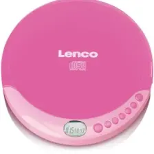 Taşınabilir Cd Çalar Discman Şarj Özellikli Pembe Cd-011 Pk
