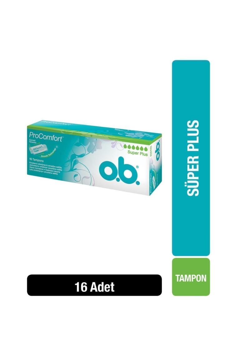 Tampon Süper Plus 16'lı