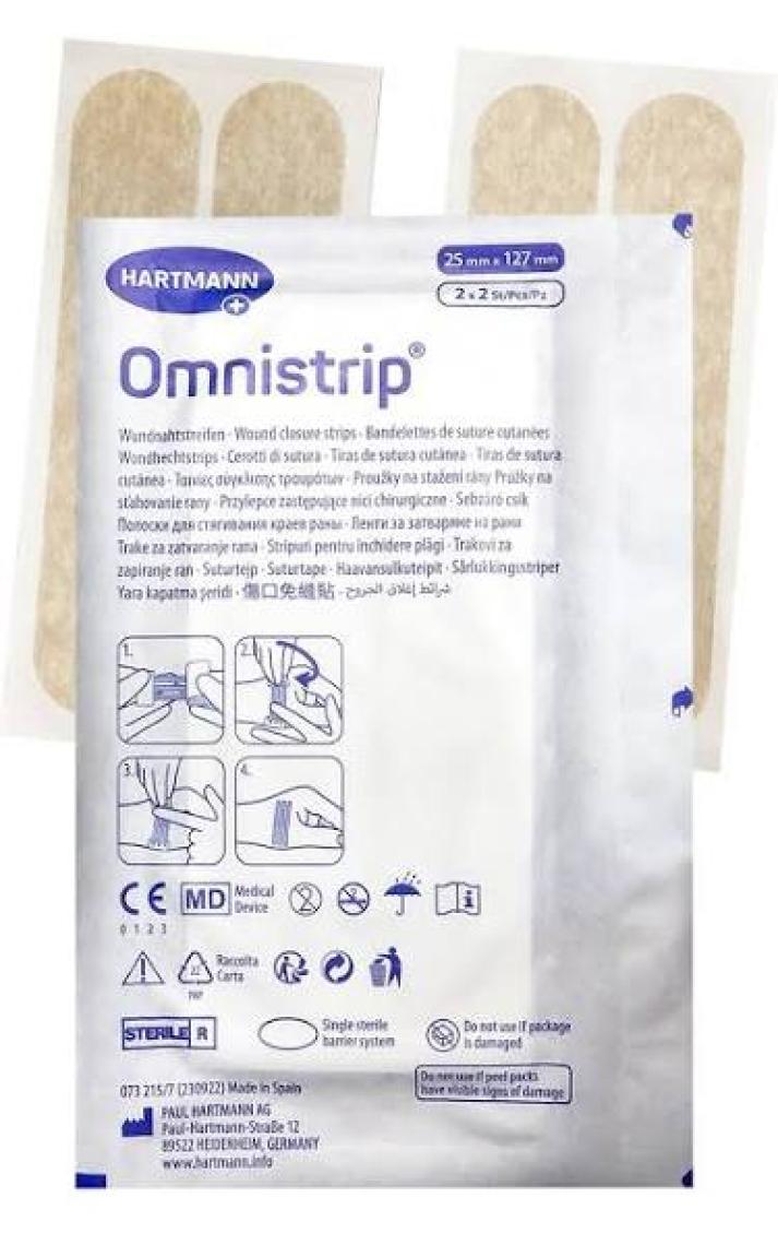Hartmann Omnistrip Steril Strip Dikiş Bantı 25X127MM 4 Lü 1 Paket