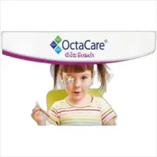 Octacare Kız  Çocuk Göz Kapama Bandı - 5cmx6,2cm -100 Lü Paket