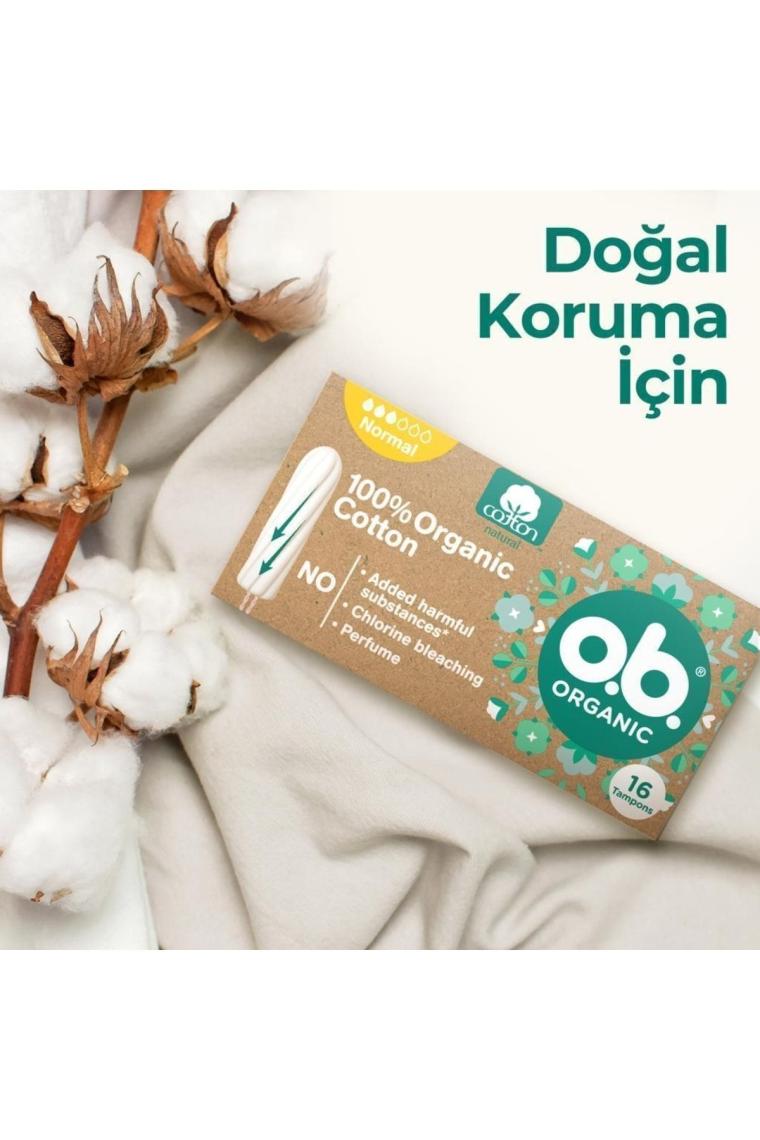 O.b Organic Normal Tampon 16'lı Paket