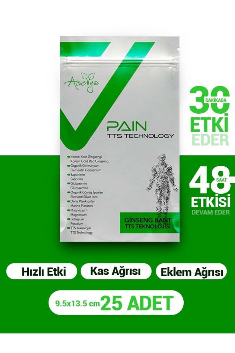 Aselya Korece Yazılı Medikal Sağlık Painless Bant 25'li
