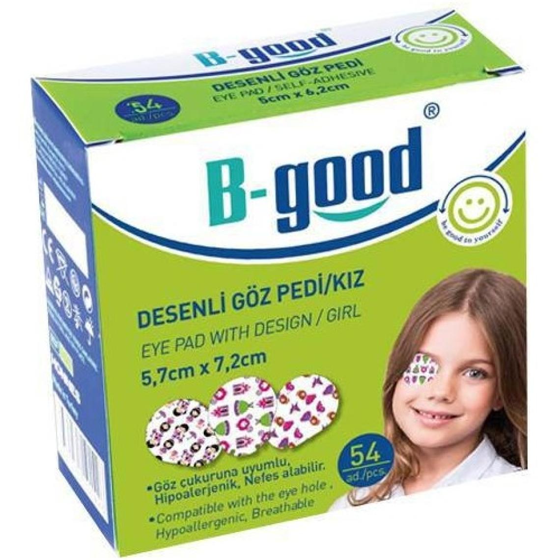 B-Good Göz Kapama Bandı Kız Çocuk Desenli 54 Adet