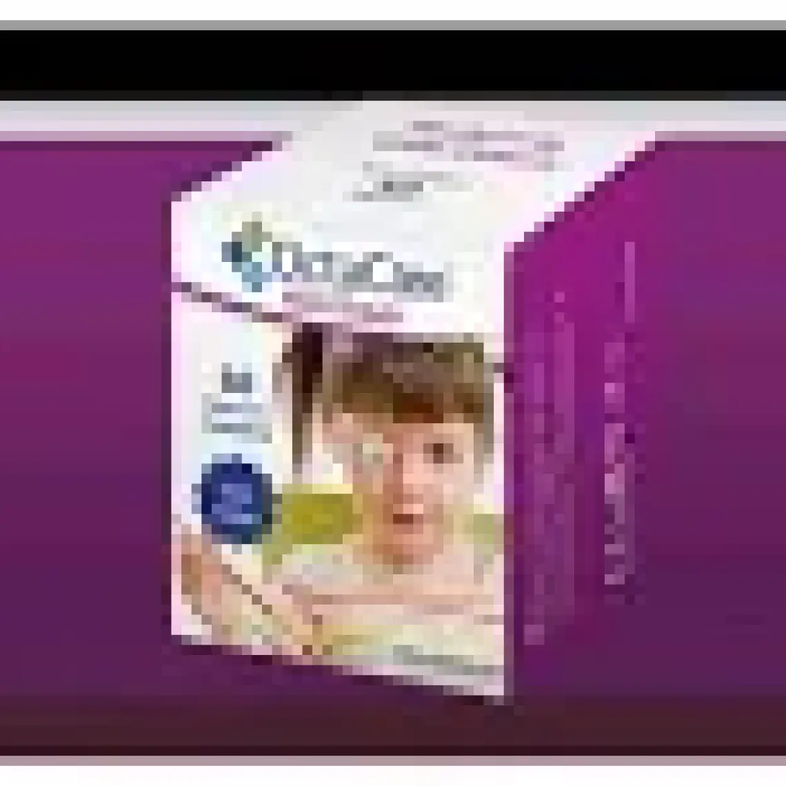Octacare Kız  Çocuk Göz Kapama Bandı - 5cmx6,2cm -50 Li Paket