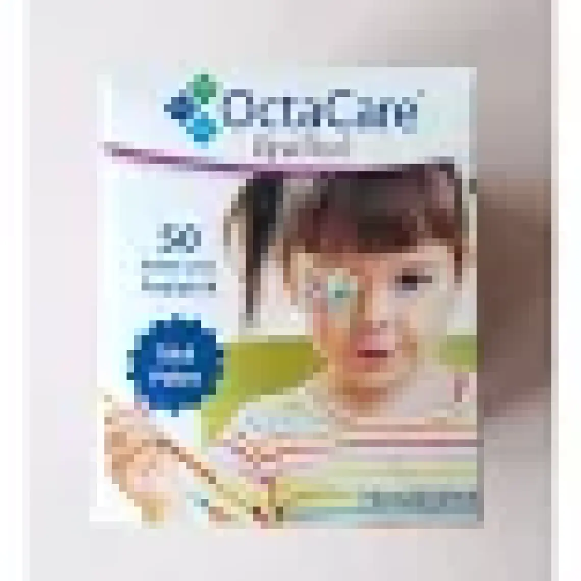 Octacare Kız  Çocuk Göz Kapama Bandı - 5cmx6,2cm -50 Li Paket