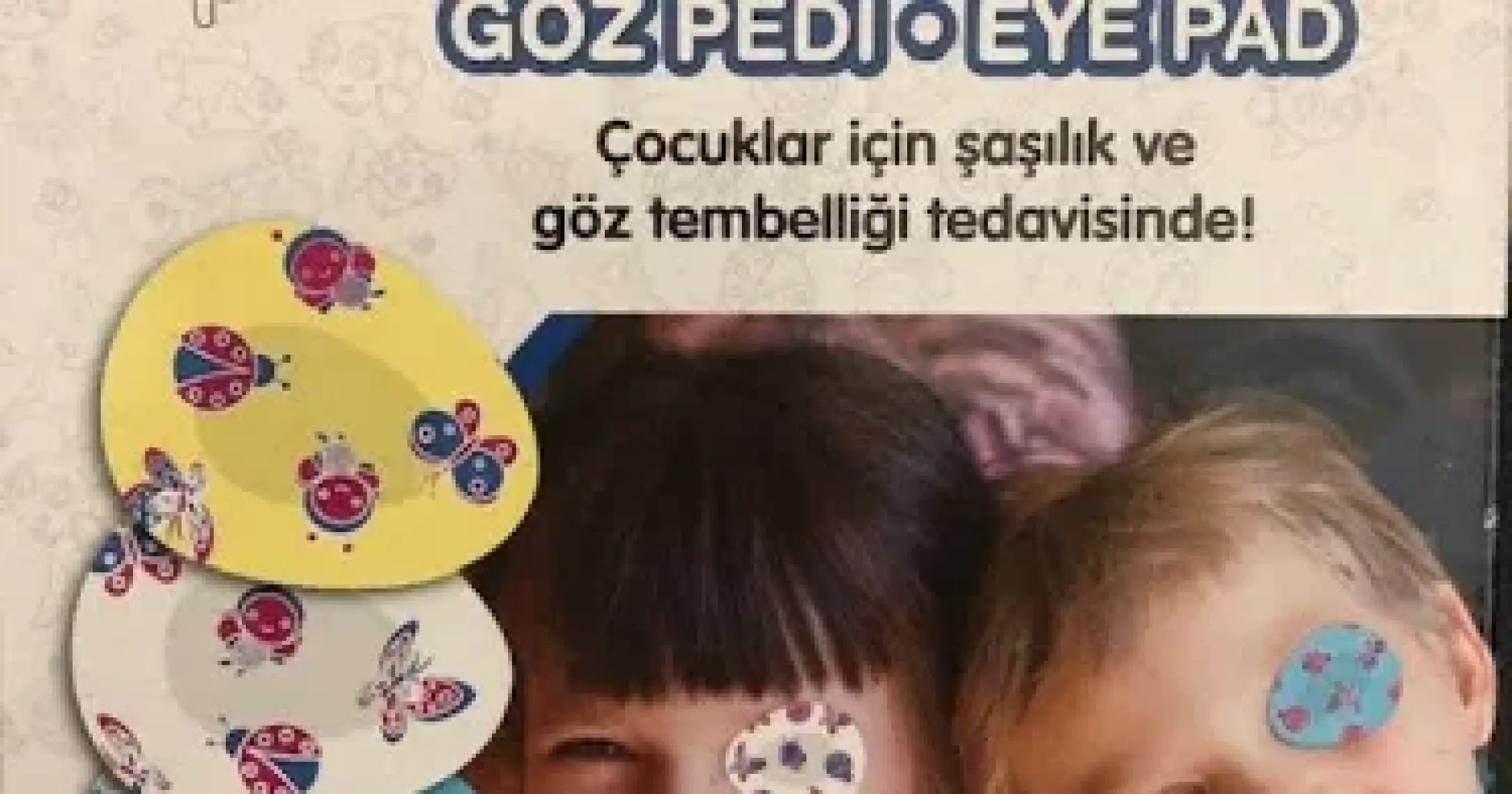 Sanitabant Çocuk Göz Pedi Kapama Bandı 24 Adet 5.0X6.2cm Optik
