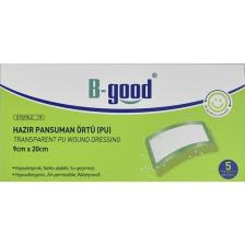 B-Good Şeffaf Yara Örtüsü 9X20 cm 5li Hazır Pansuman Örtü