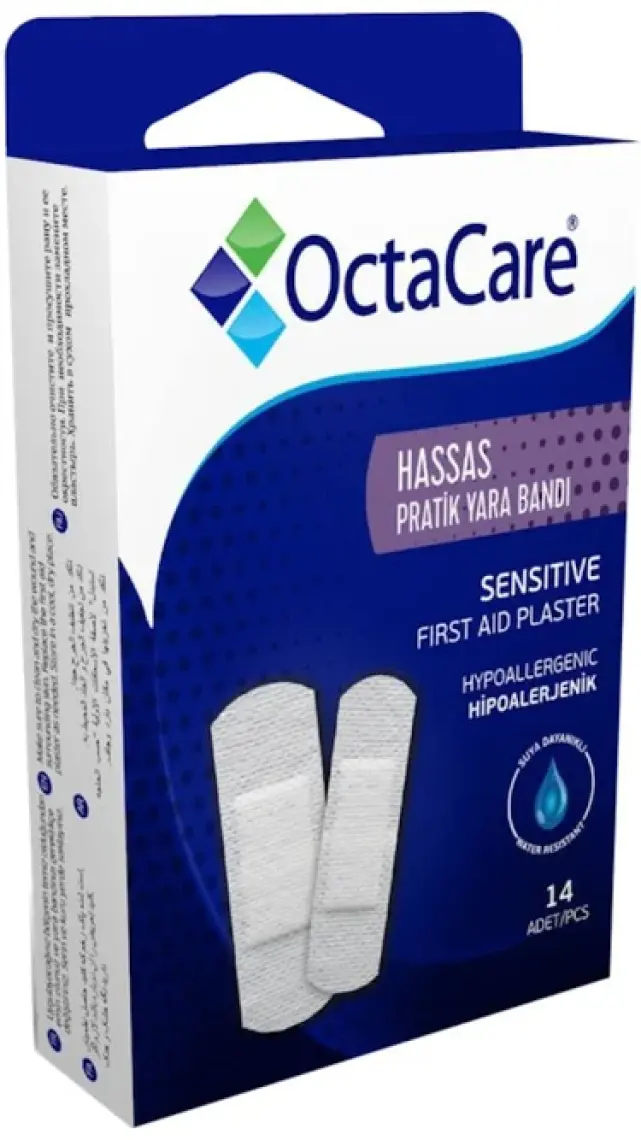 Octacare Hassas Pratik Yara Bandı 14'lü