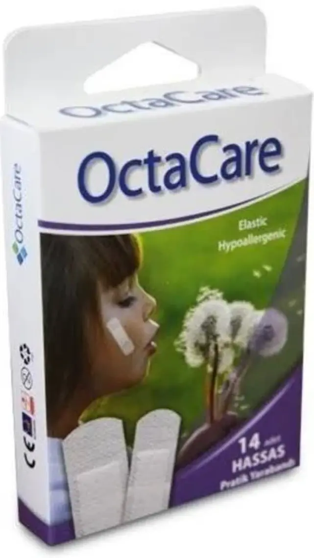 Octacare Hassas Pratik Yara Bandı 14'lü