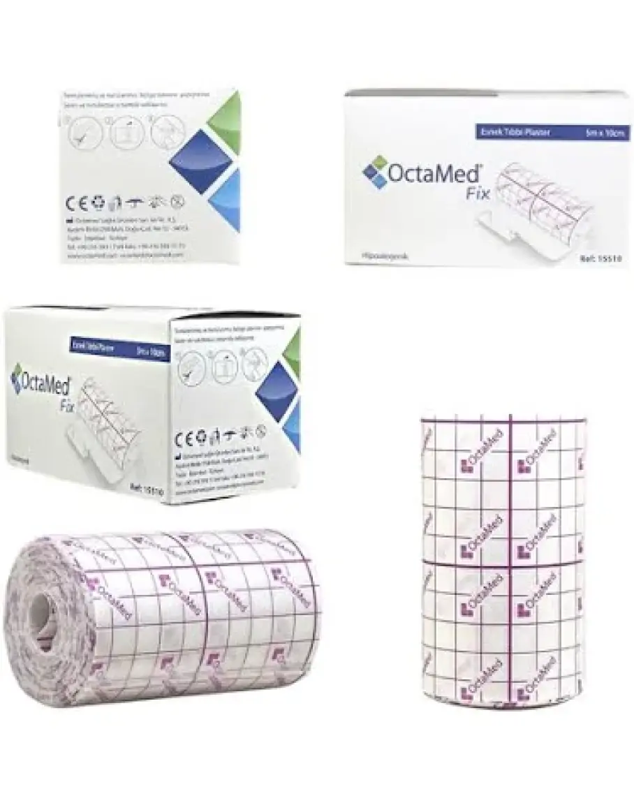 Octamed Esnek Tıbbi Flaster 5 m x 10 cm