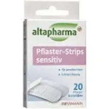 Altapharma Hassas Ciltler İçin Şerit Yara Bandı 2 Farklı Boyutta 20 Adet