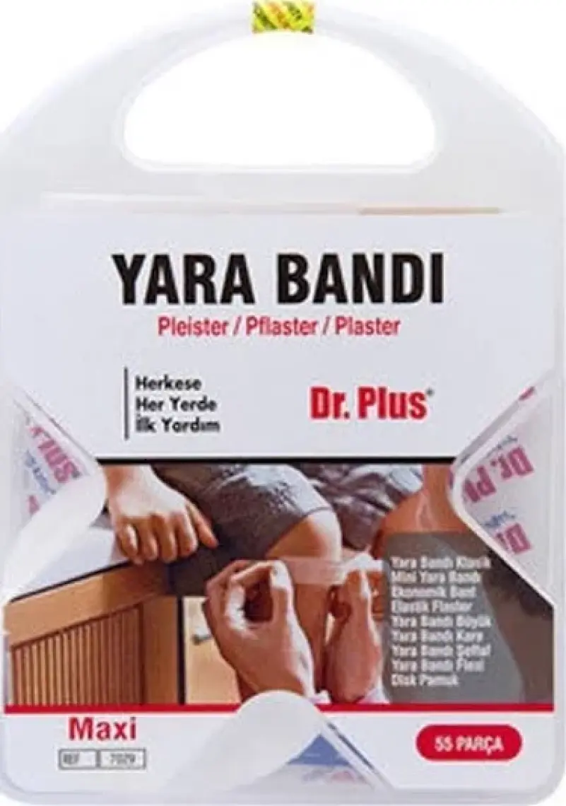 Dr. Plus Ilk Yardım & Bakım Seti Yara Bandı 55 Parça