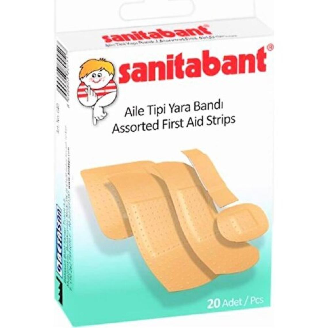 Sanitabant Aile Tipi Yarabandı 20Lİ
