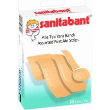 Sanitabant Aile Tipi Yarabandı 20Lİ