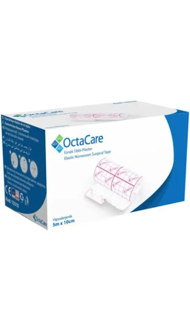 Octamed Fix Esnek Tıbbi Plaster - 10 m x 5 cm