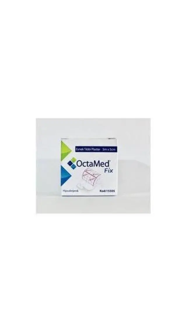 Octamed Fix Esnek Tıbbi Plaster - 10 m x 5 cm