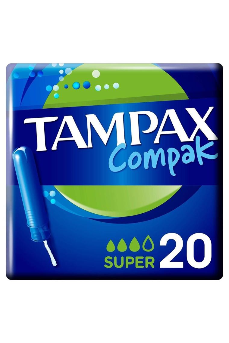 Compak Tampon Super 20'li
