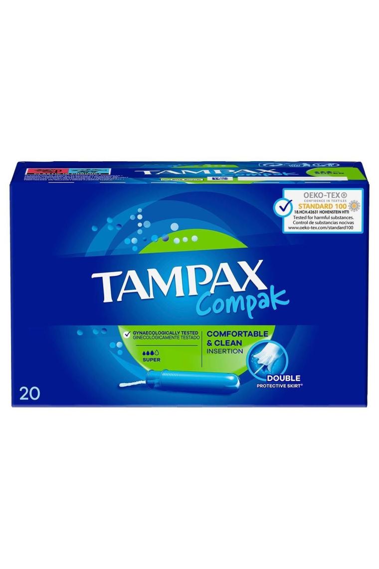 Compak Tampon Super 20'li