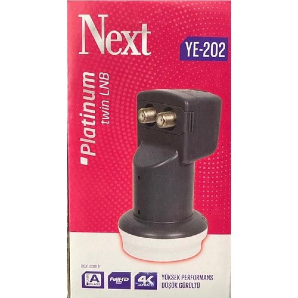 Next YE-202 0.1dB Full HD 4K Twin İki Çıkışlı Lnb