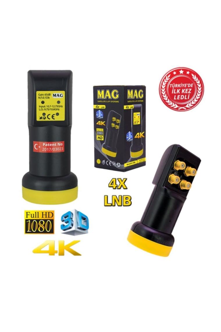 Dörtlü 4k Uhd Ledli Lnb