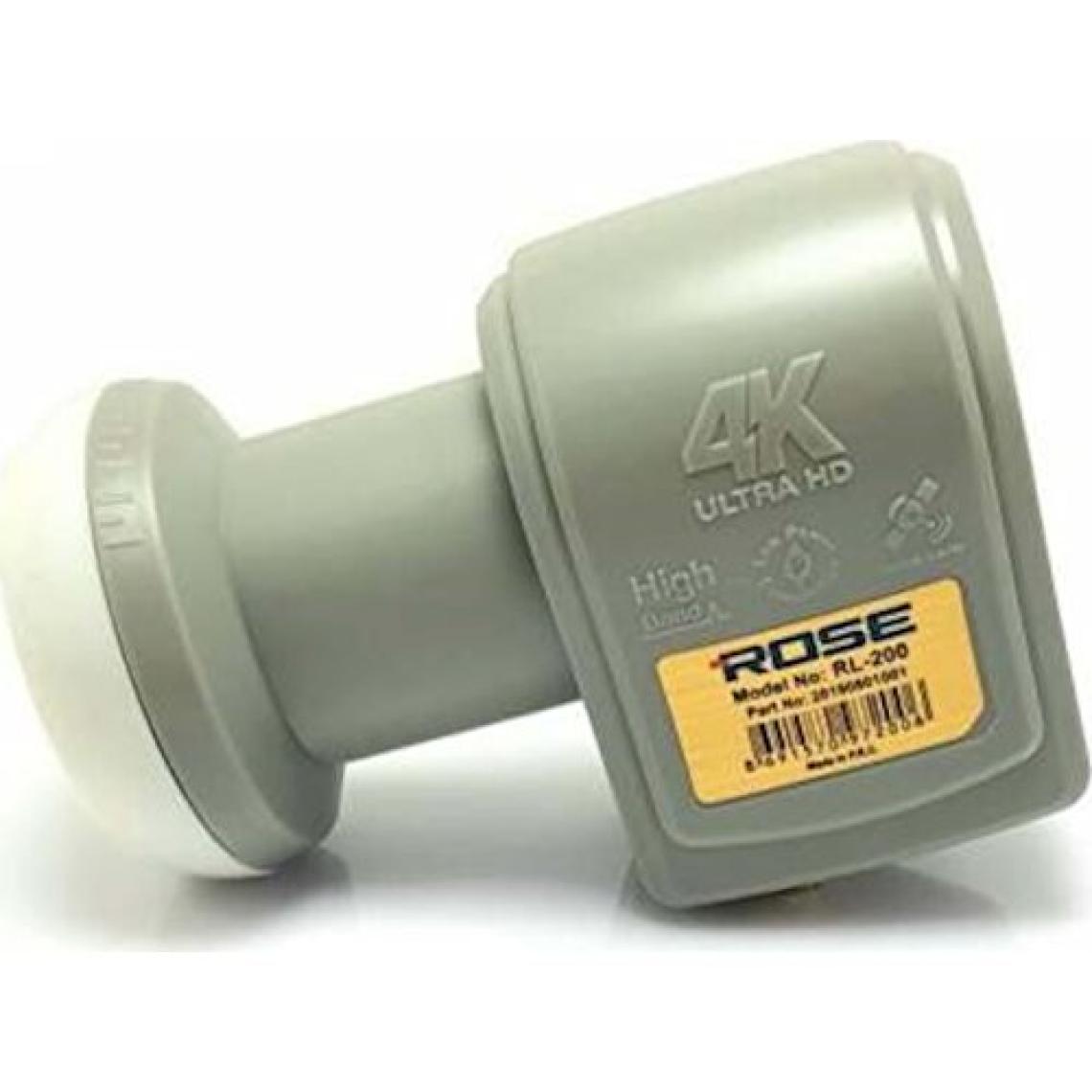 Rose 0.1db Twin Çiftli Lnb Full Hd 4K Uyumlu RL-200