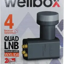 Wellbox Dörtlü Quad Premium Series LNB WXL-104