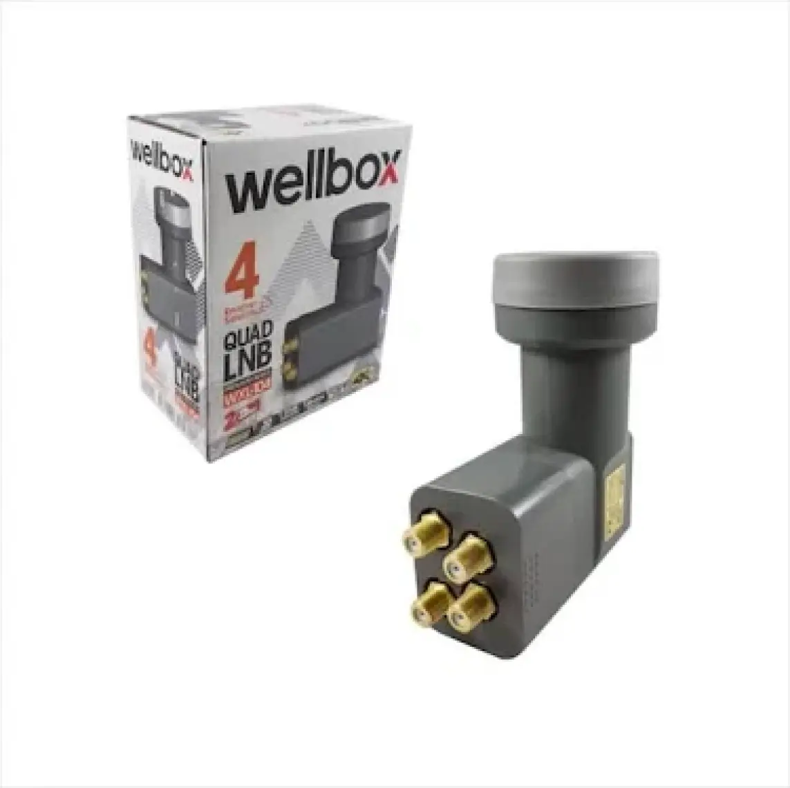 Wellbox Dörtlü Quad Premium Series LNB WXL-104
