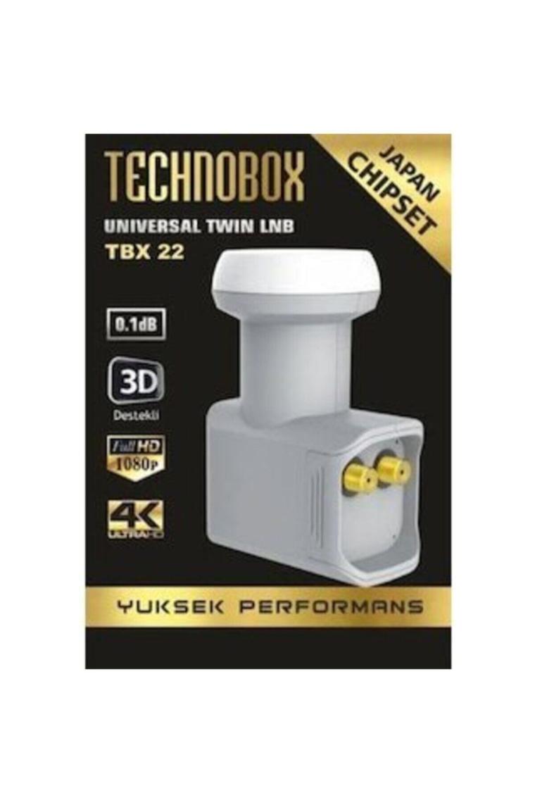Techobox 3d Full Hd 4k 2 Çıkışlı Lnb