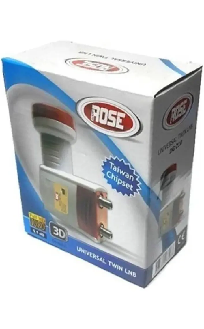 Rose 0.1db Twin Çiftli Lnb Full Hd 4K Uyumlu RL-200