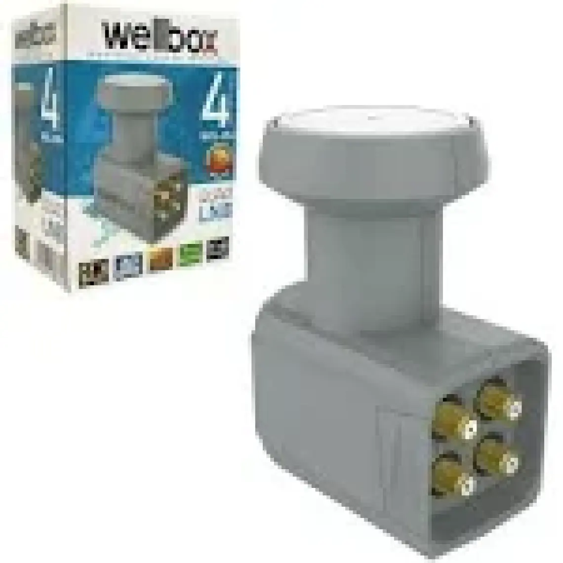 Wellbox Yüksek Kalite 4'lü Lnb