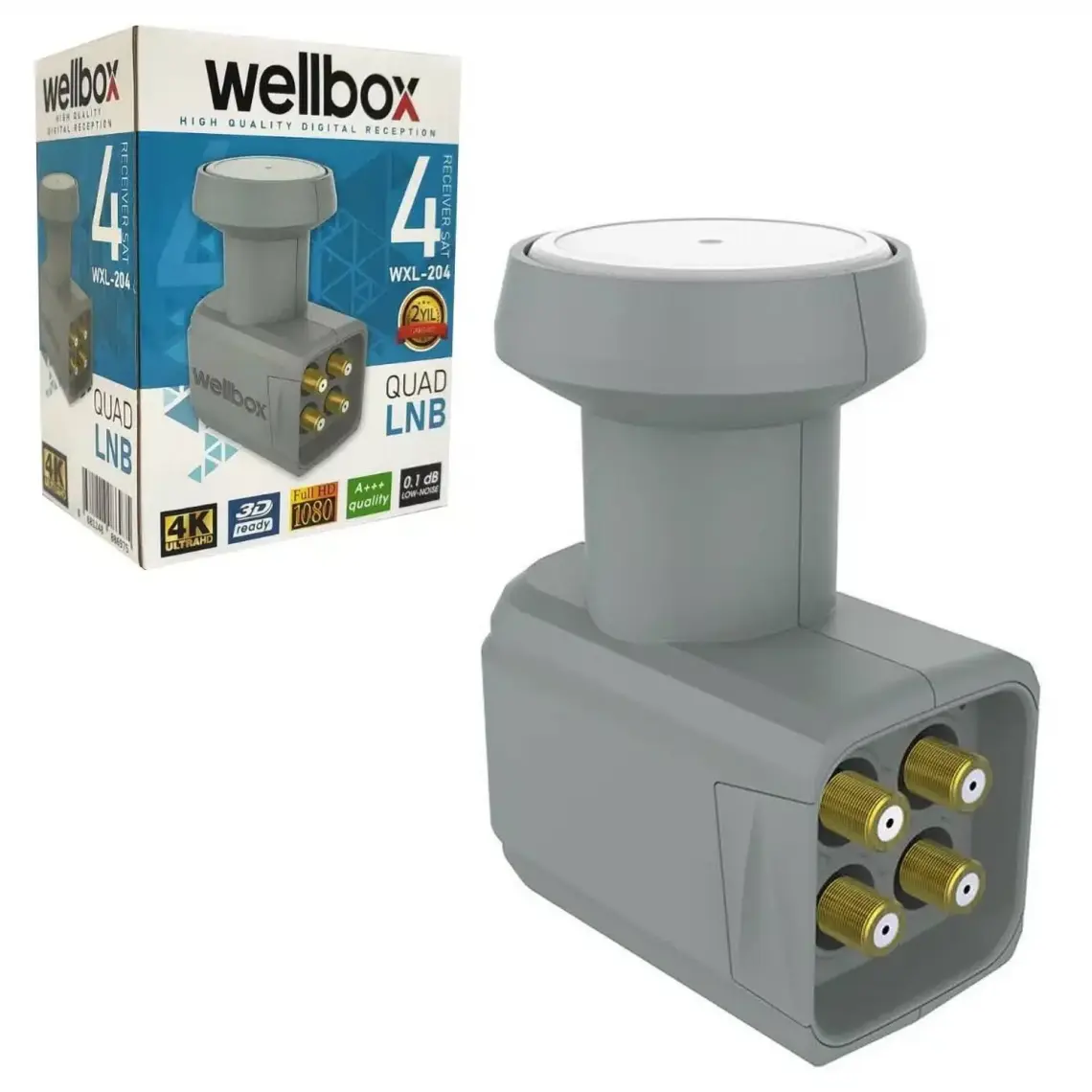 Wellbox Yüksek Kalite 4'lü Lnb