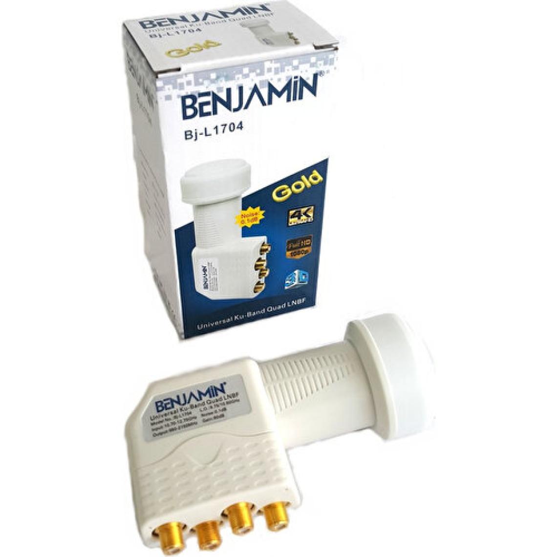 Benjamin Quad Lnb 0, 1Db - Full Hd 4K Uyumlu