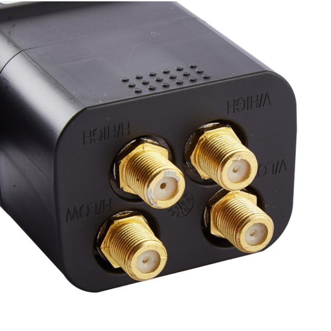 Atlanta Ultra Quattro Santral 4K Full HD LNB (Gold Konnektör/Santral/Merkezi Sistem/Multiswitch Kullanım)