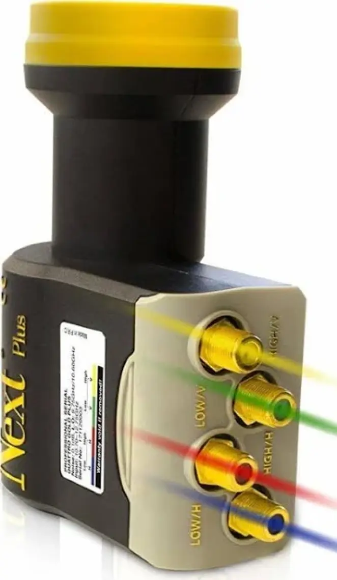Next Gold Plus 0,1dB Quattro (Merkezi Sistem) Lnb