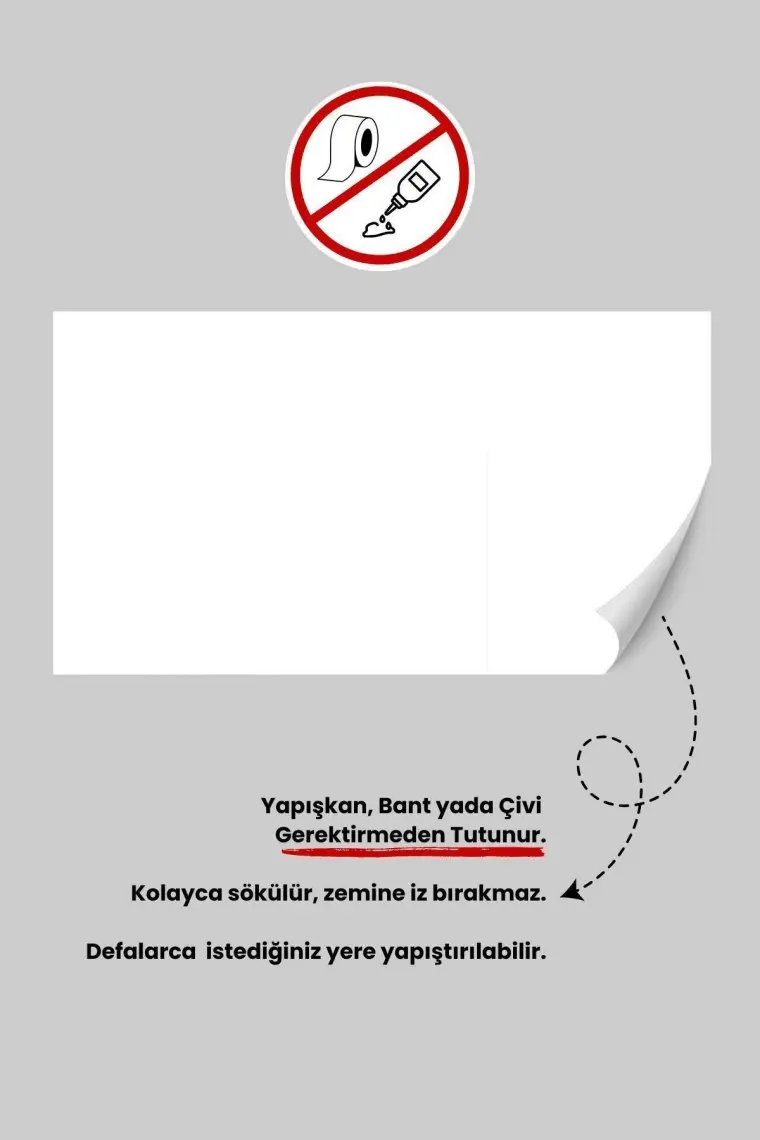 Projeksiyon Perdesi, Ev Sineması, Yapıştırıcı Gerektirmeyen, Duvar Projeksiyon Perdesi