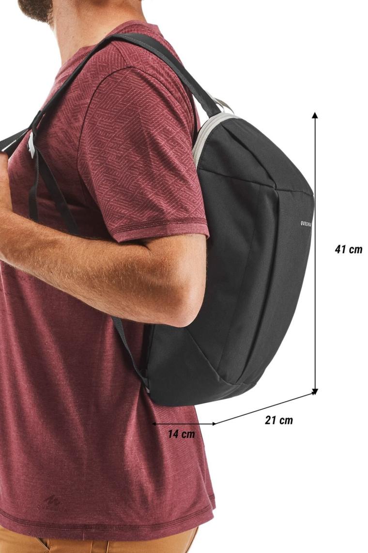 Quechua Doğa Yürüyüşü Sırt Çantası - 10l - Siyah - Nh 100