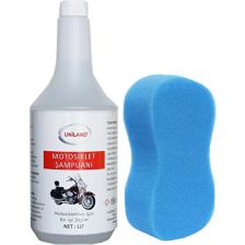 Uniland Motosiklet Şampuanı 1 Lt+Yıkama Süngeri