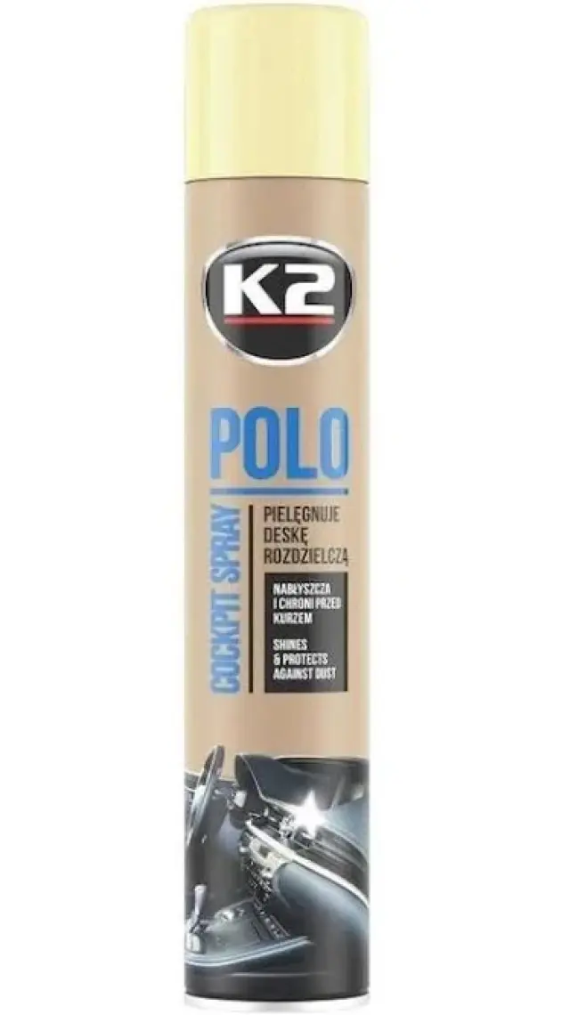 K2 PRO K2 Polo Cockpit Plastik Vinil Ahşap Koruyucu Cila 750ML