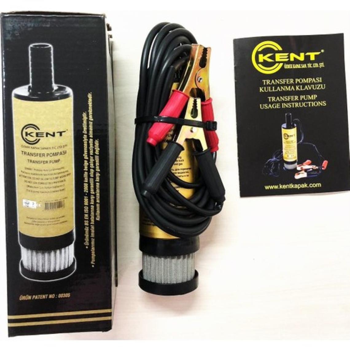Kent Filtreli Büyük 12 Volt Mazot Pompası Sıvı Aktarım Transfer Pompası