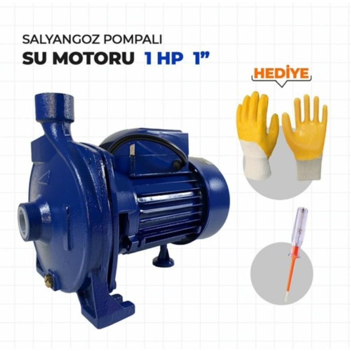 Stilmax Germany STM158 Metal Dişli Otomatik Sistem Paket Hidrofor Su Pompası 1 Hp 1" + Rakor Takımı