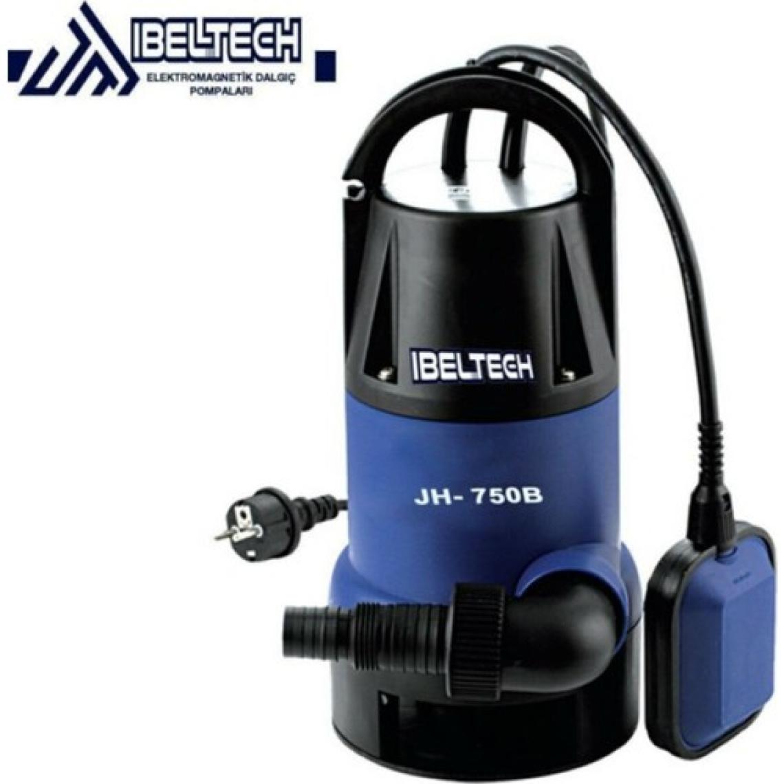 İbeltech QSB750 750W 1 Hp Plastik Gövdeli Kirli ve Temiz Su Dalgıç Pompası