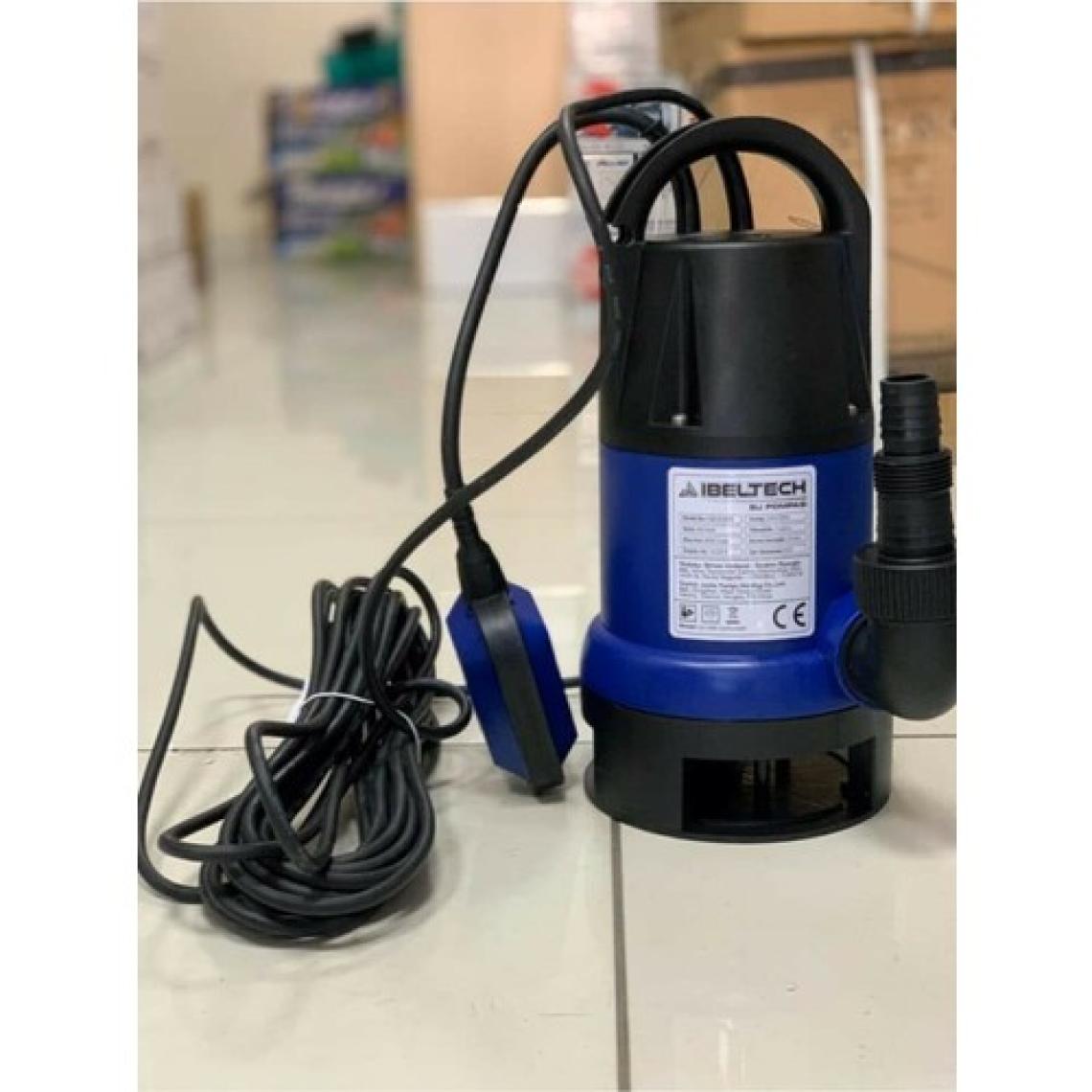 İbeltech QSB750 750W 1 Hp Plastik Gövdeli Kirli ve Temiz Su Dalgıç Pompası