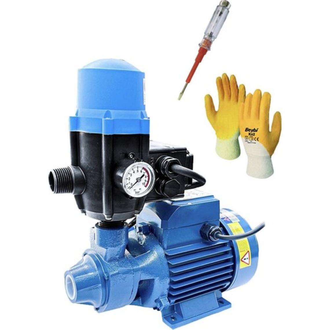 Schutzenger Germagn Bakır Sargılı Qb-60 0.75 Hp Paket Hidrofot Otomatik Su Pompası 0.75 Hp 0.55 Kw Set Pompa