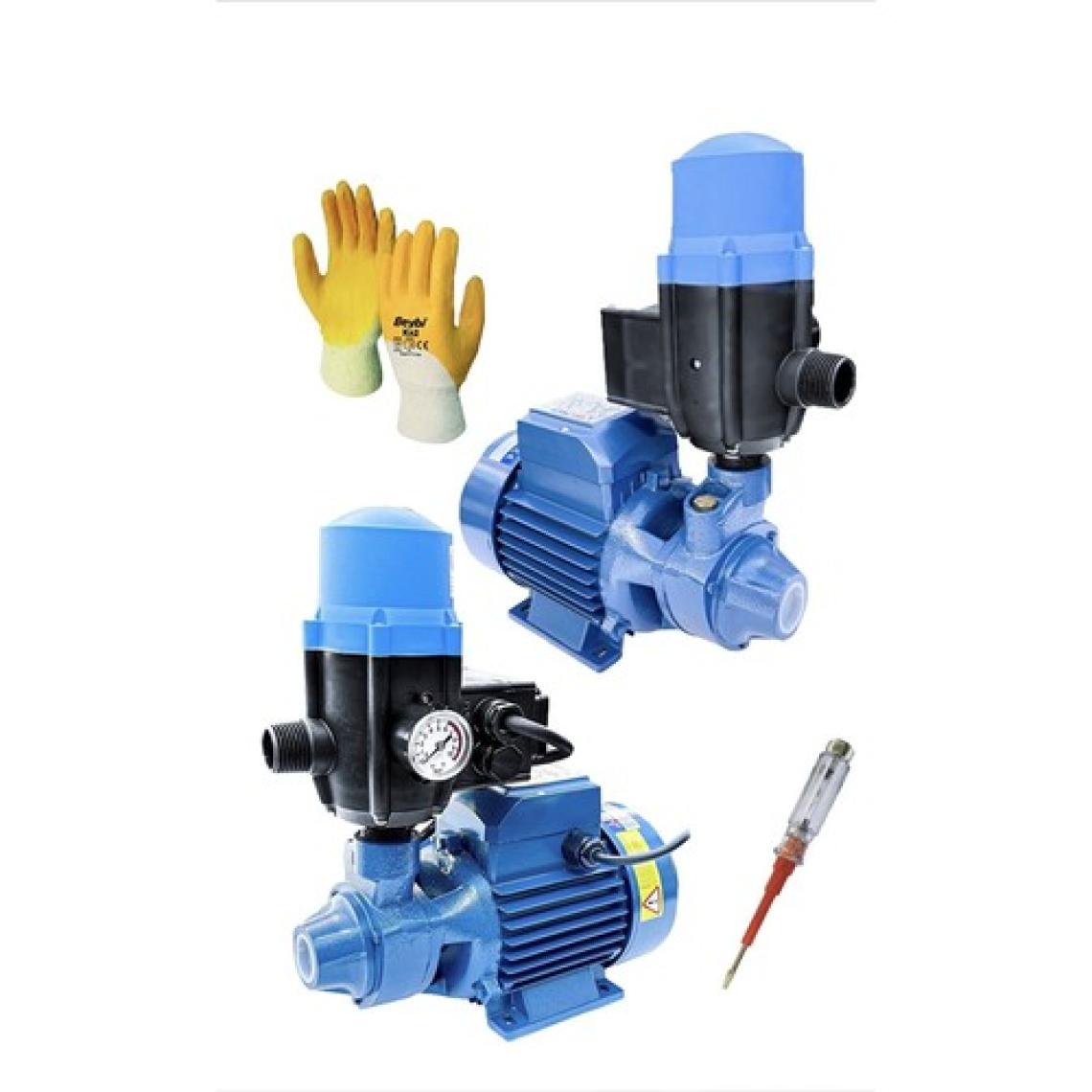 Schutzenger Germagn Bakır Sargılı Qb-60 0.75 Hp Paket Hidrofot Otomatik Su Pompası 0.75 Hp 0.55 Kw Set Pompa