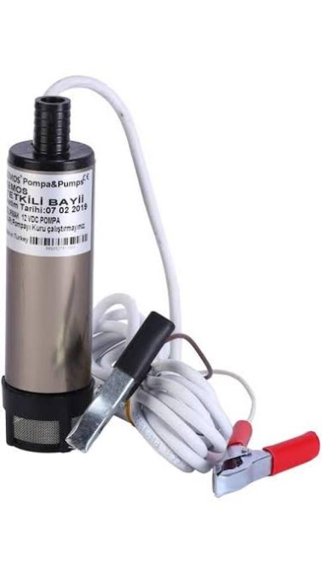 Kemos Kızılırmak Alüminyum Gövde 12V Mazot Pompası