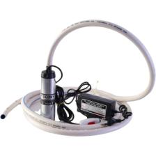 Düzey 220-12 Volt Adaptörlü Mini(Küçük) Dalgıç Pompa & 3 metre Hortumlu Set