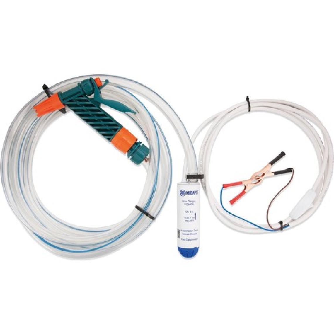Midapo 12V Mini Dalgıc Pompa Seti (Mazot-Zeytinyağı-Su-Süt Aktarma,transfer Pompası )