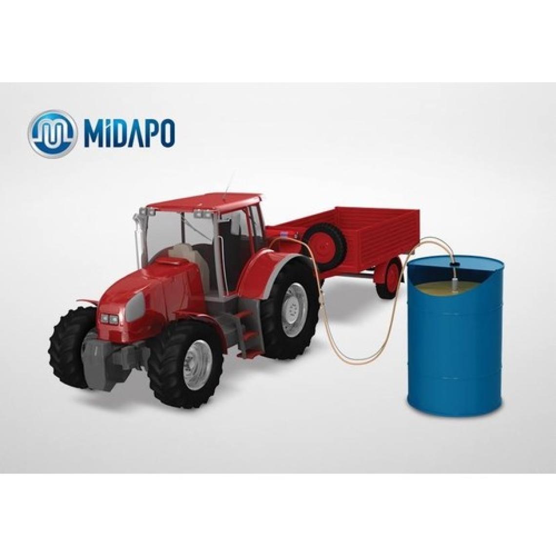 Midapo 12V Mini Dalgıc Pompa Seti (Mazot-Zeytinyağı-Su-Süt Aktarma,transfer Pompası )