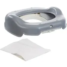 Baby Jem Portatif Lazımlık + 3 Poşetli  - Gri